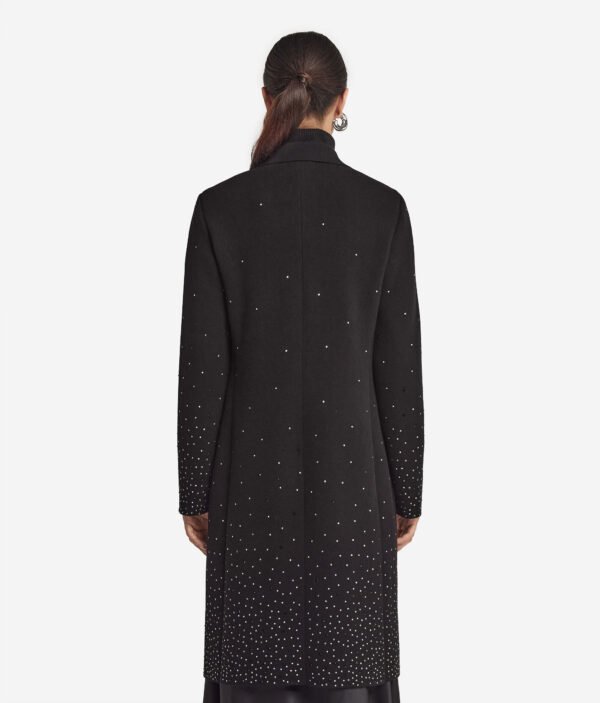 Cashmere Rhinestone Coat - Image 4